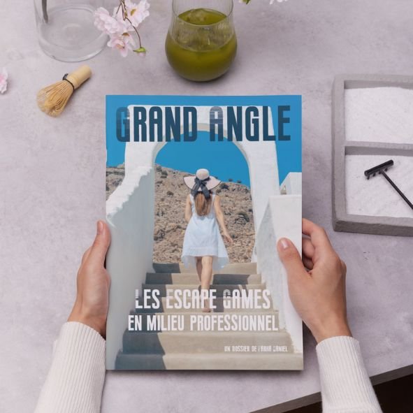Grand Angle: Réalisation d’une maquette de magazine Grand Angle: Réalisation d’une maquette de magazine