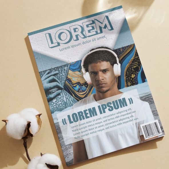 Lorem Magazine : Réalisation d’une couverture de magazine – Masques de fusion et filtres Lorem Magazine : Réalisation d’une couverture de magazine – Masques de fusion et filtres