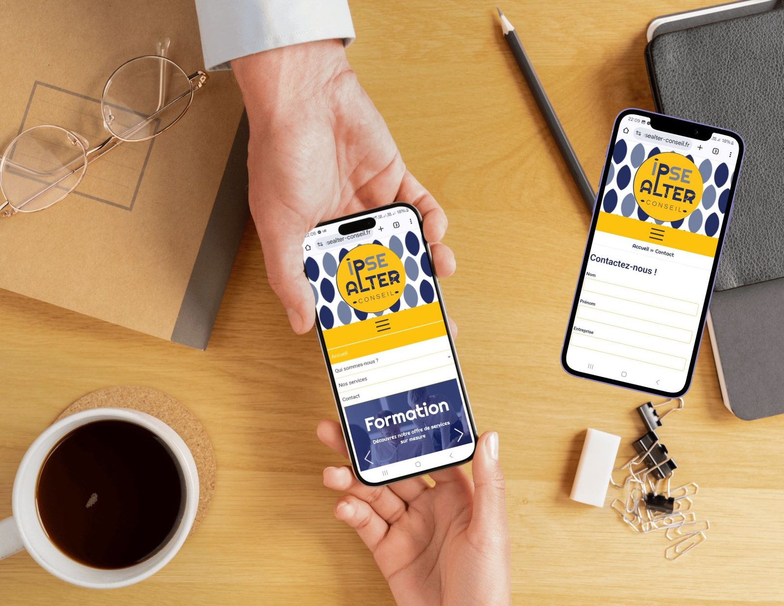 Ipse Alter Cabinet de conseil : site internet Ipse Alter Cabinet de conseil : site internet